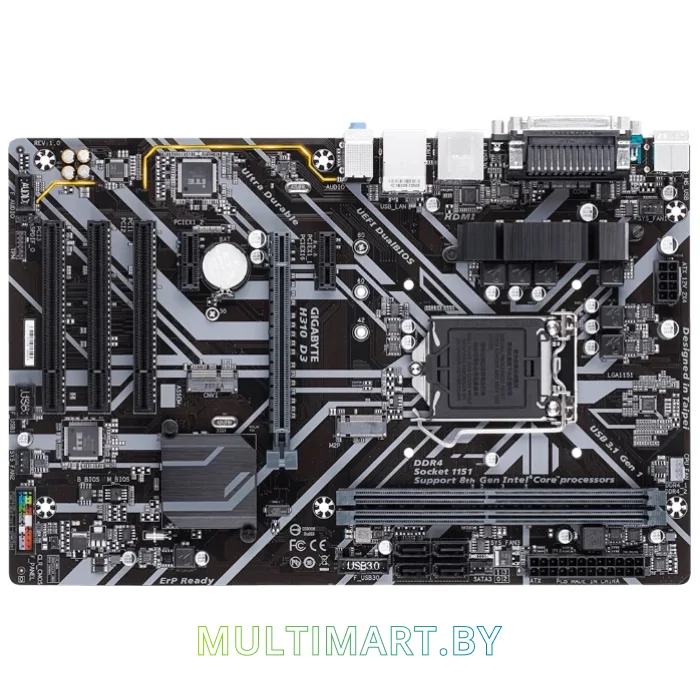 Материнская плата Gigabyte H310 D3 2.0 (rev. 1.0)